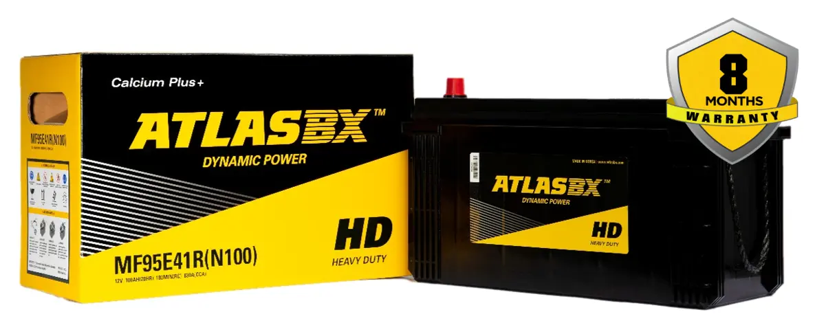 Aki AtlasBX Heavy Duty (HD) memiliki garansi selama 8 bulan
