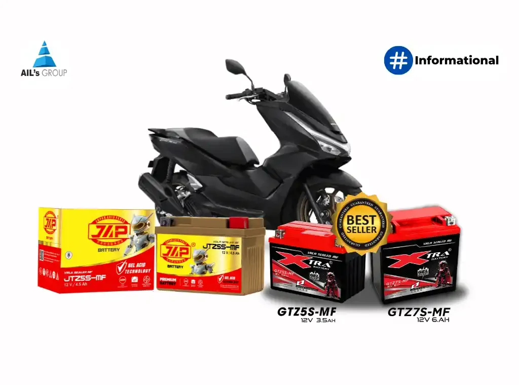 aki pcx 160 berapa ampere