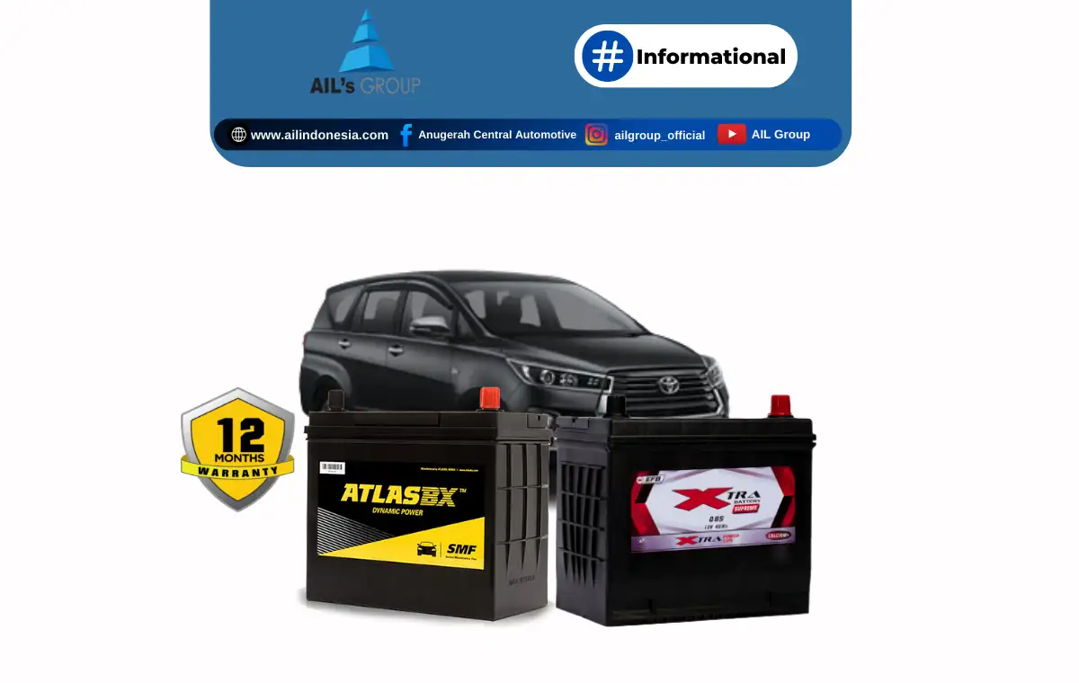 aki innova bensin berapa ampere
