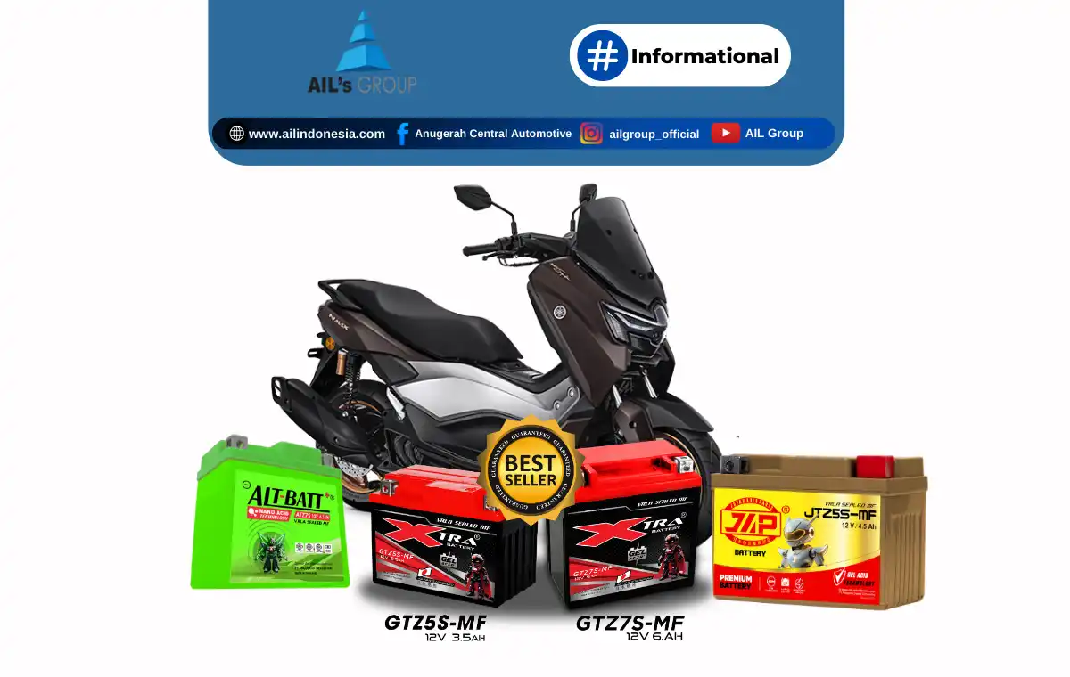 aki nmax berapa ampere