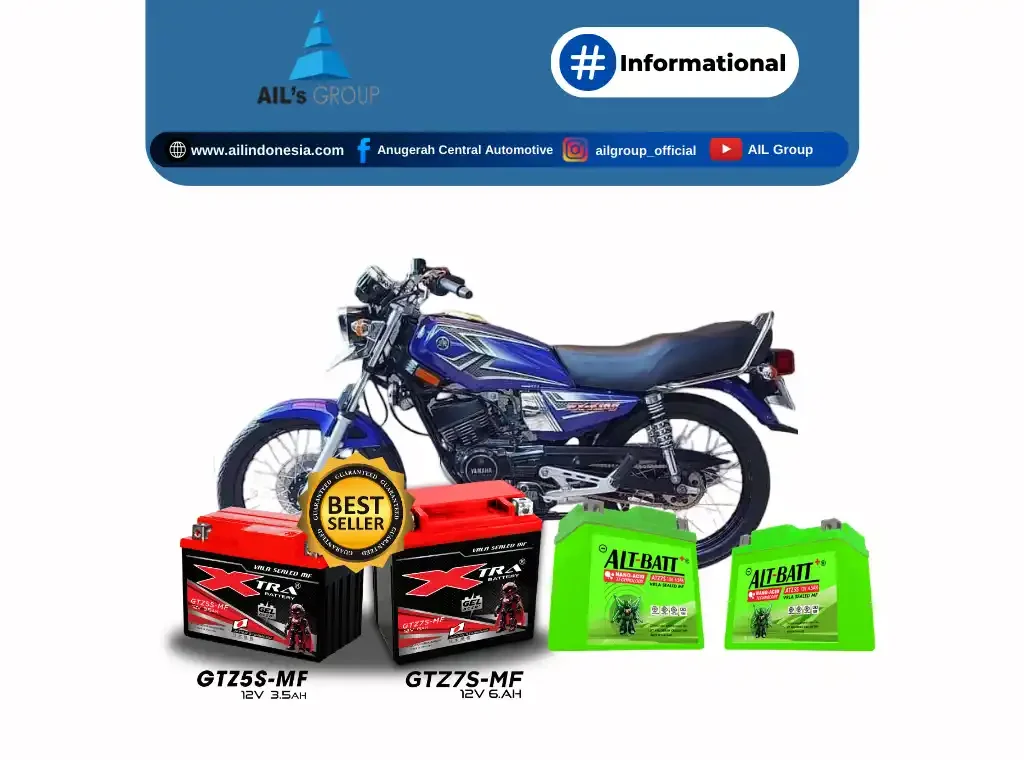 aki rx king berapa ampere